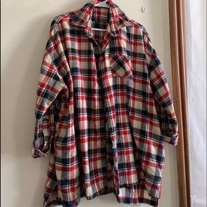 TOBI Flannel Dress / Top